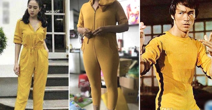 Lady Turns Into 'Bruce Lee' After Putting On Jumpsuit She Bought Online - World Of Buzz