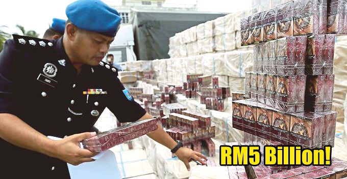 M’sian Government Shockingly Loses Rm5 Billion Every Year Due To Contraband Cigarettes - World Of Buzz