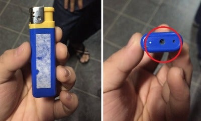 M'Sian Warns Others About 'Lighter' Found In Bathroom Of Rented House That Is Actually A Camera - World Of Buzz 4