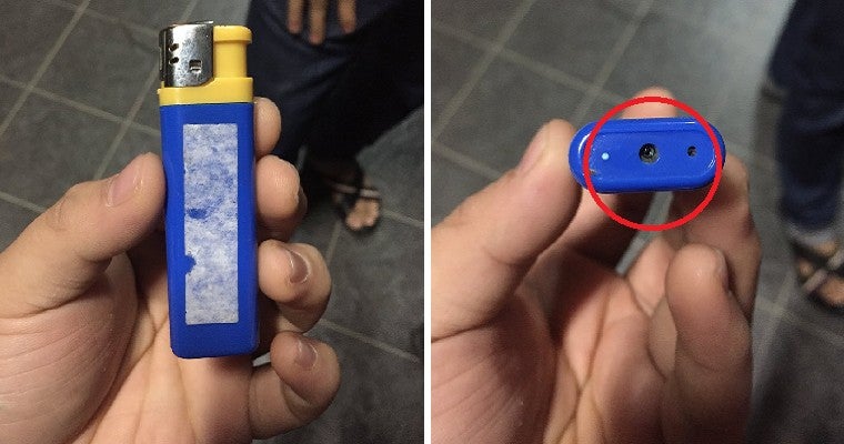 M'Sian Warns Others About 'Lighter' Found In Bathroom Of Rented House That Is Actually A Camera - World Of Buzz 4