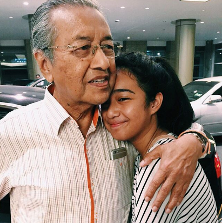 Tun M S 17yo Granddaughter Calls Anti Icerd Rally Disgusting In Instagram Story World Of Buzz