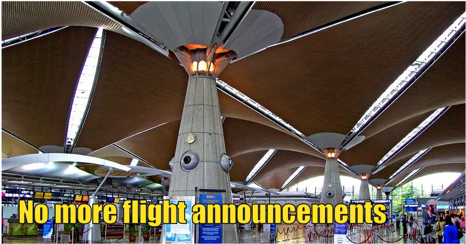 No More Public Announcements In KLIA and KLIA2 Starting December - WORLD OF BUZZ 1