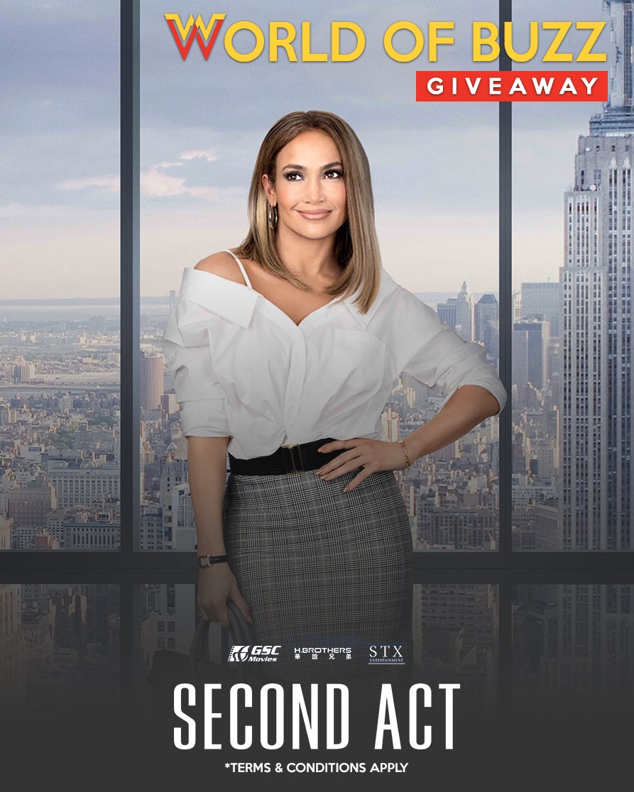 Second Act Movie Ticket Giveaway - World Of Buzz 1