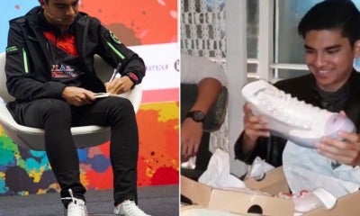 Syed Saddiq Criticised For Wearing &Quot;Expensive&Quot; Shoes, Turns Out They Were A Birthday Present - World Of Buzz 3