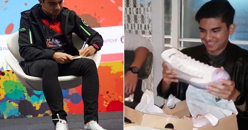 Syed Saddiq Criticised For Wearing &Quot;Expensive&Quot; Shoes, Turns Out They Were A Birthday Present - World Of Buzz 3