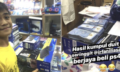 This 12-Year-Old M'Sian Kid Runs His Own Business To Save Up For Playstation 4 - World Of Buzz
