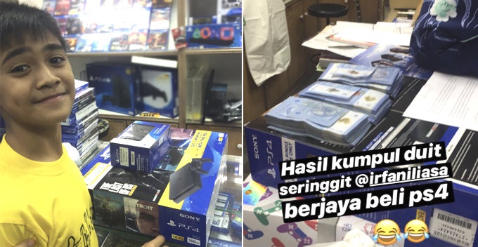 This 12-Year-Old M'sian Kid Runs His Own Business To Save Up For PlayStation 4 - WORLD OF BUZZ