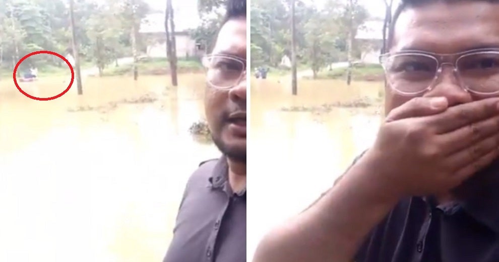 Video Of Tv3 Cameraman Falling From Boat While Covering Terengganu Flood Goes Viral - World Of Buzz 2