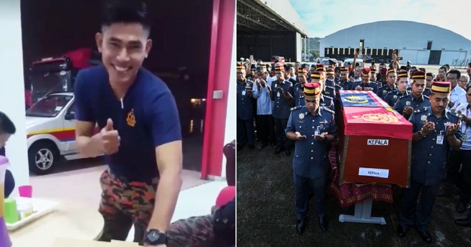 video showing firefighter adib celebrating his final birthday goes viral after his funeral world of buzz 1