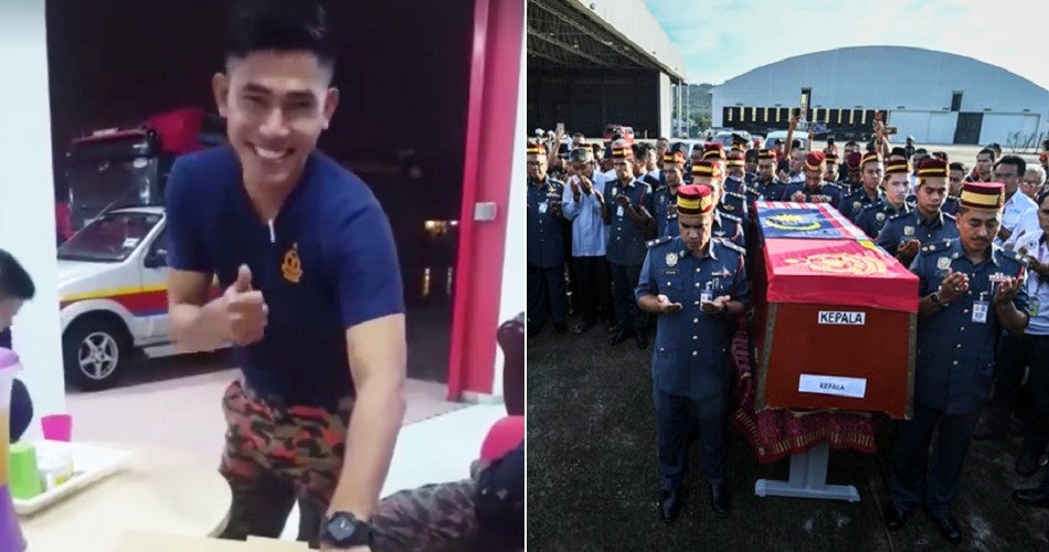 Video Showing Firefighter Adib Celebrating His Final Birthday Goes Viral After His Funeral - World Of Buzz