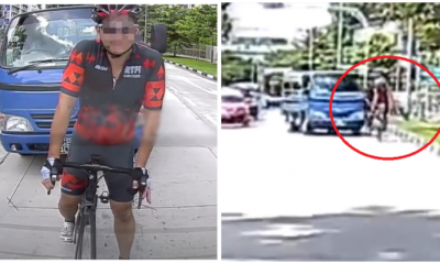 Watch: Rude Cyclist Who Cari Pasal With Lorry Gets His Just Desserts! - World Of Buzz