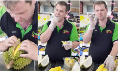 Watch: This Angmoh Can Open A Durian Better Than You - World Of Buzz 4