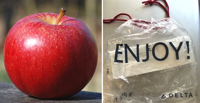 woman brings apple given by cabin crew through customs gets fined rm2000 world of buzz 2