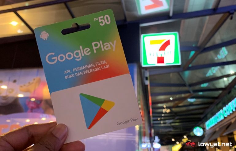 You Can Now Buy Google Play Gift Cards in 7-11 yaww - WORLD OF BUZZ 2