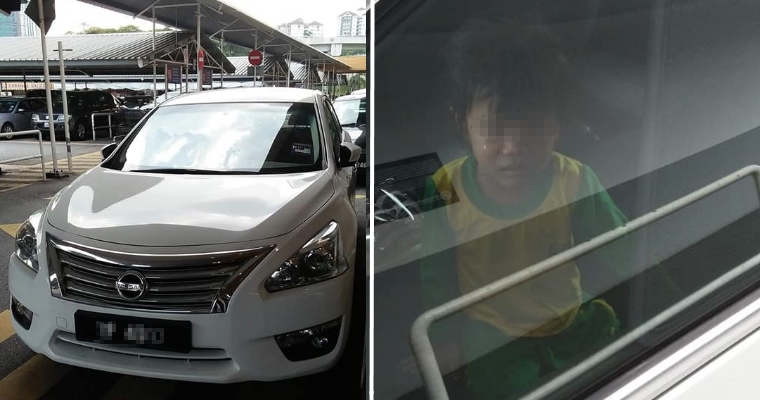 Cheras Dad Leaves Daughter Crying &Amp; Sweating In Locked Car While He Goes Out Shopping - World Of Buzz