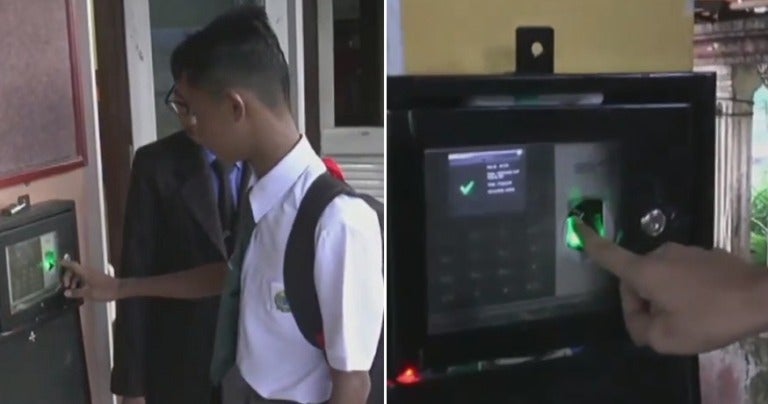 Student Scan Finger This School in Johor is Now Using a Fingerprint Scanner to Track ...