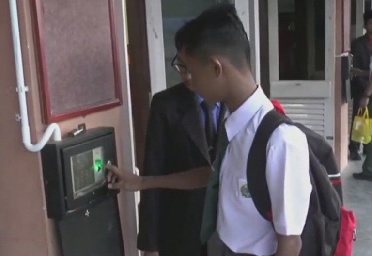 This School in Johor is Now Using a Fingerprint Scanner to Track ...