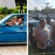 Johor Sultan Spotted Driving Tun M To Senai Airport In First Gen Proton Saga - World Of Buzz