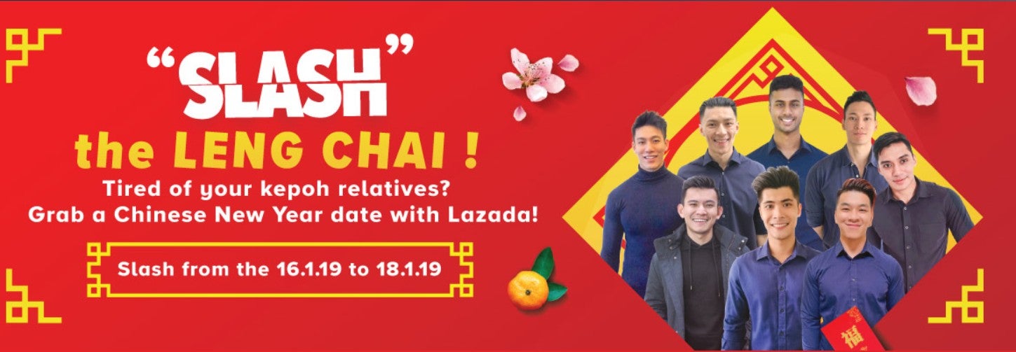 Lazada Offers Take 'Home' Boyfriends For Hire This Chinese New Year - World Of Buzz