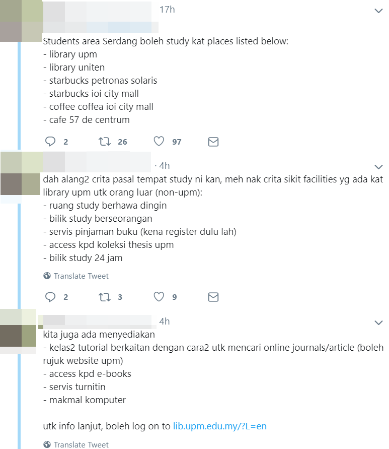 Malaysian Netizen Calls Out Students Hogging Tables at Family Mart - WORLD OF BUZZ 5