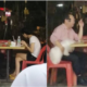 Man Criticised For Smoking At The Mamak With His Dog Seating On A Chair Beside Him - World Of Buzz 1