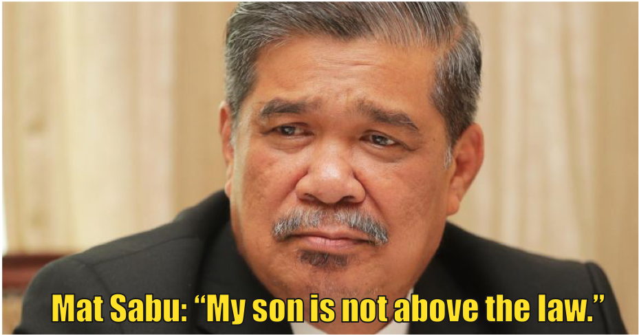 Mat Sabu: &Quot;My Son Is Not Above The Law.&Quot; - World Of Buzz 4