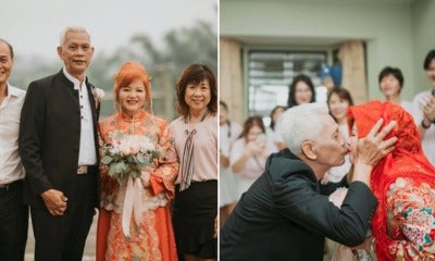 M'Sian Couple Celebrates 50 Years Of Marriage By Re-Marrying Each Other In A Traditional Chinese Wedding - World Of Buzz