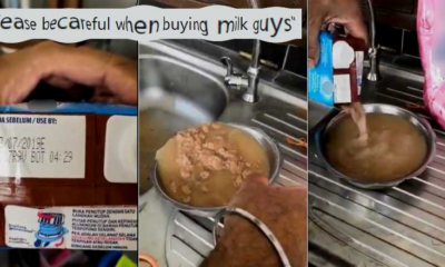 Netizen Shares Video Of Alleged Spoilt Out-Of-The-Box Milk, Triggers Outburst For Foul Play - World Of Buzz 3