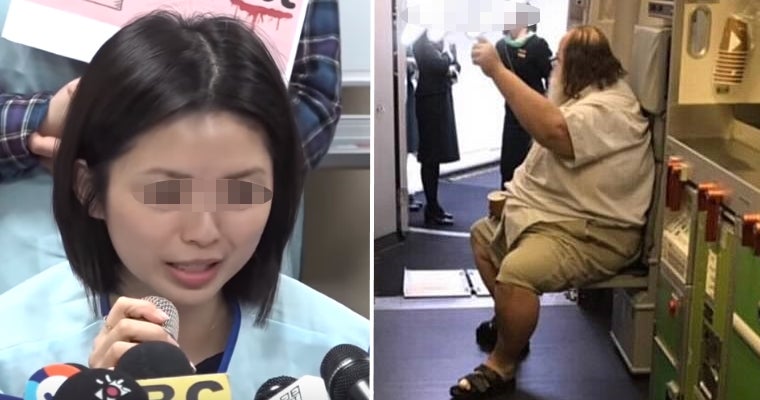 Obese Passenger In Wheelchair Forces Taiwanese Air Stewardesses To Wipe His Backside After Pooping - World Of Buzz
