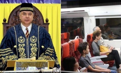 Picture Of Sultan Nazrin &Amp; Family Using Ets Goes Viral, Netizens Praises Them For Their Humility - World Of Buzz