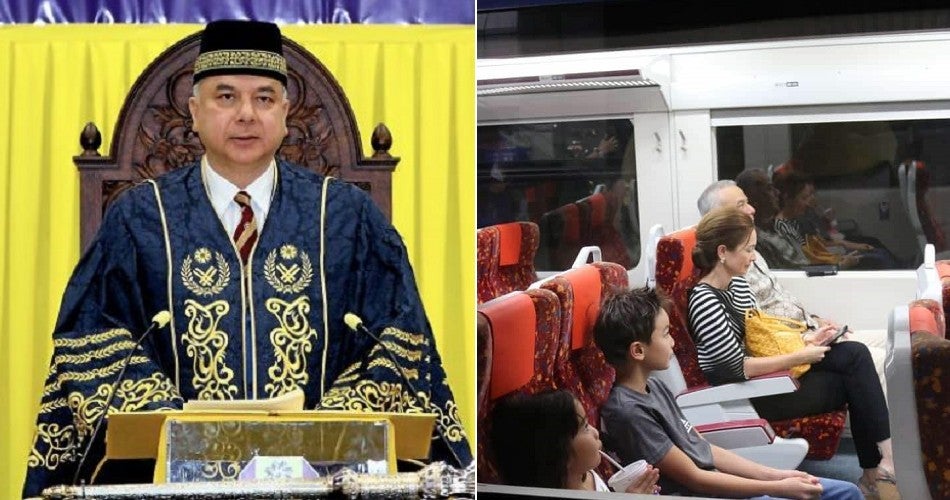 Picture of Sultan Nazrin & Family Using ETS Goes Viral, Netizens Praises Them For Their Humility - WORLD OF BUZZ