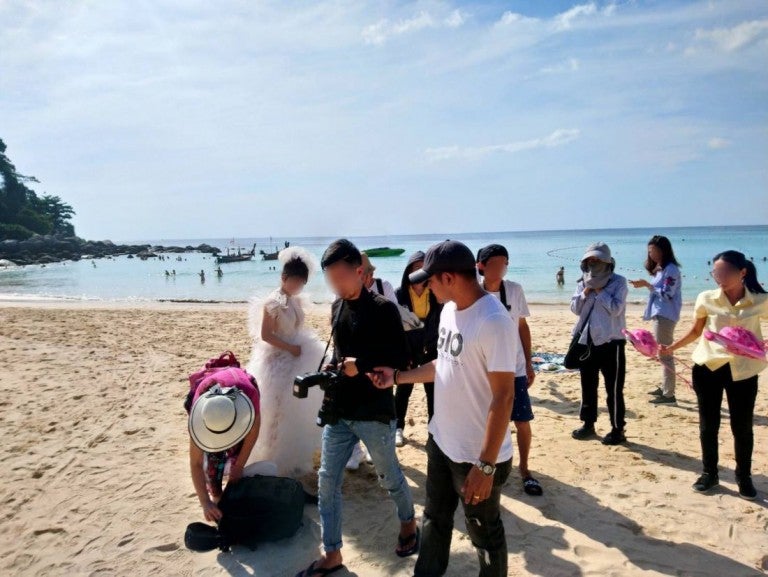 7 Tourists Arrested in Phuket For Conducting Pre-Wedding Photoshoot ...