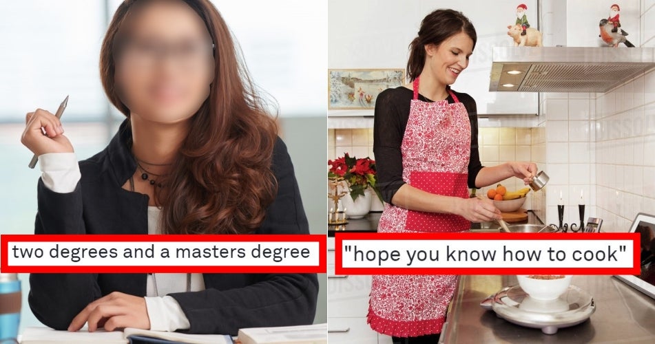 Sexist Netizen Slammed For Telling A Law Graduate She Must Know How To Cook World Of Buzz