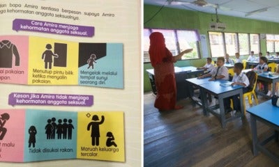Viral Photo Of Std 3 Textbook Teaching Girls How To &Quot;Protect Modesty Of Private Parts&Quot; Outrages M'Sians - World Of Buzz