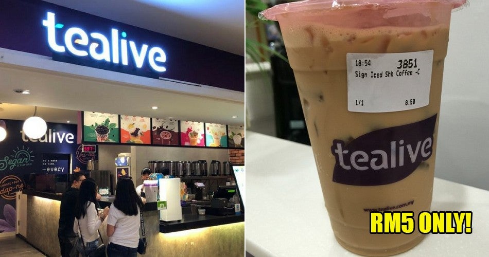 Vt Pls  You Can Enjoy Any Tealive'S Coffees For Just Rm5 Up Until 5 January 2019 - World Of Buzz