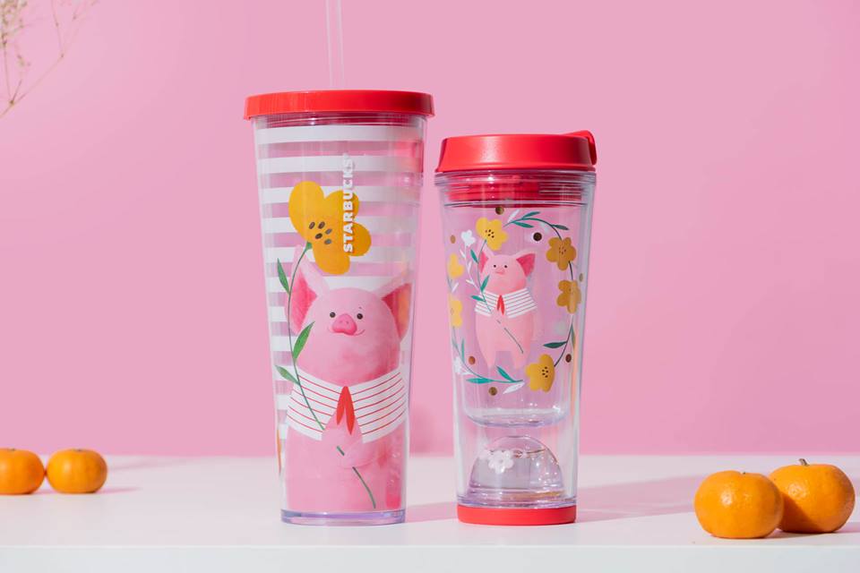 You Can Finally Buy Starbucks' Adorable Piggy Collection Of Mugs And Tumblers In M'sia! - World Of Buzz 1