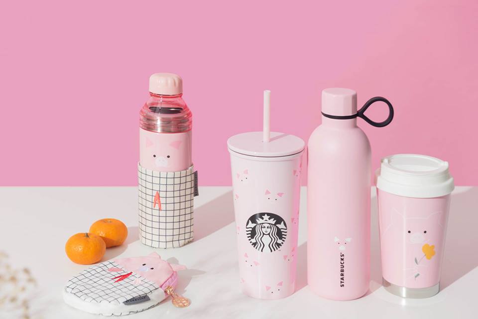 You Can Finally Buy Starbucks' Adorable Piggy Collection Of Mugs And Tumblers In M'sia! - World Of Buzz 2