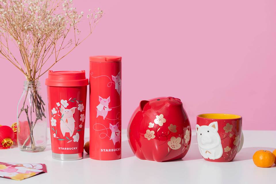 You Can Finally Buy Starbucks' Adorable Piggy Collection Of Mugs And Tumblers In M'sia! - World Of Buzz