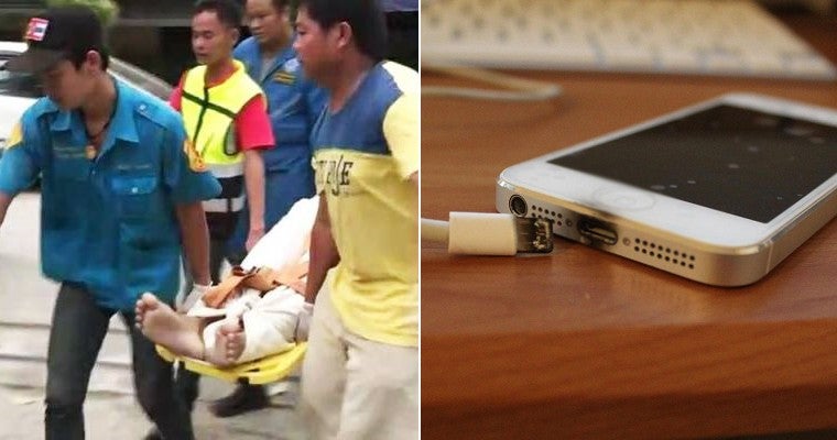 24yo Charges Phone Using Ciplak Charges, Gets Electrocuted to Death While Using It - WORLD OF BUZZ