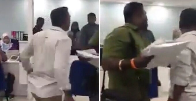 Apad Responds Against Man Going Berserk In Govt Office, Says He Did Not Wait For 4 Hours - World Of Buzz