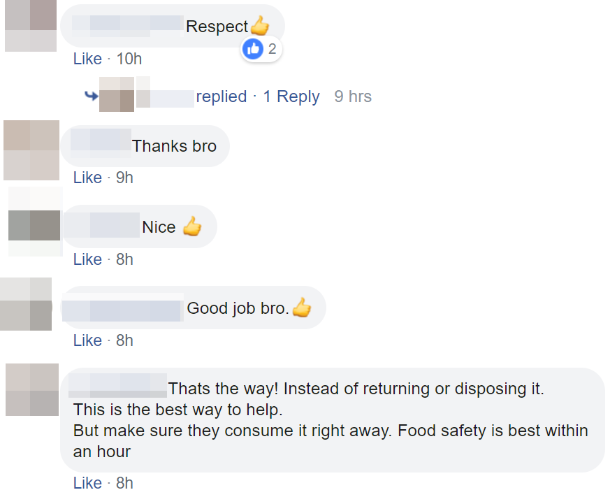 Delivery Man Decides To Give Cancelled Grabfood Order To Homeless Person - World Of Buzz 2