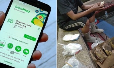 Delivery Man Decides To Give Cancelled Grabfood Order To Homeless Person - World Of Buzz 4