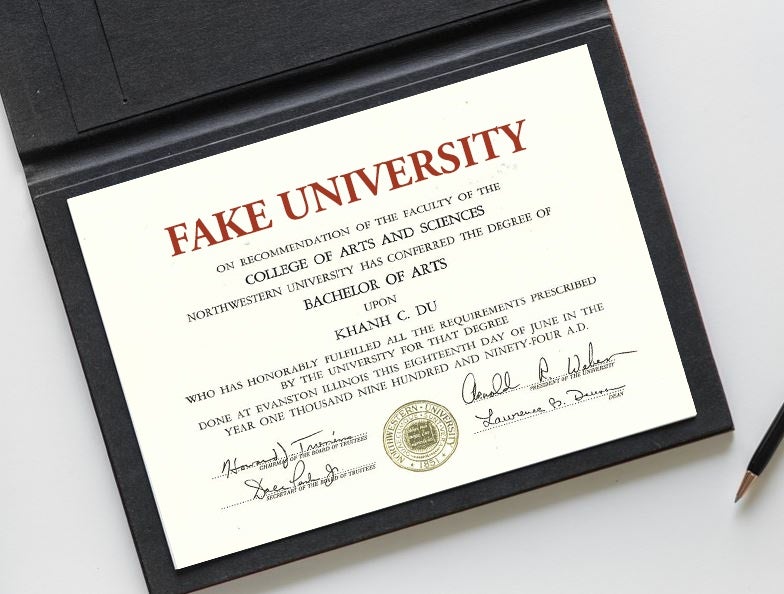 Dishonest Employees Who Submit Fake Degrees Will Be Fired Due to Serious - WORLD OF BUZZ