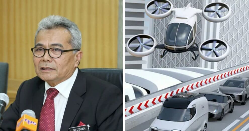 Entrepreneur Development Minister: Prototype For The First M'sian-Made Flying Car Will Be Revealed This Year - WORLD OF BUZZ