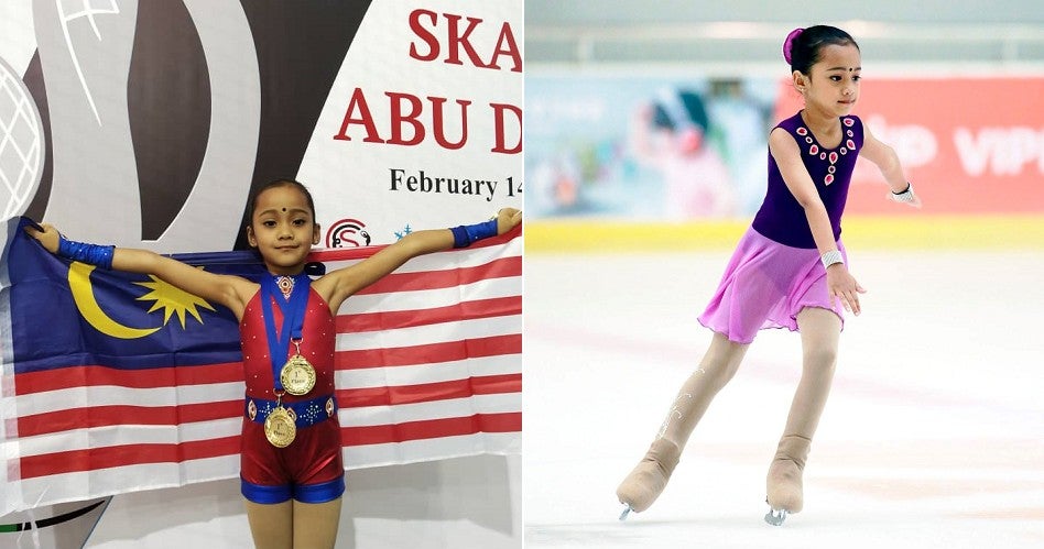 This 7yo M'sian Just Won Three Gold Medals in an International Figure Skating Competition - WORLD OF BUZZ