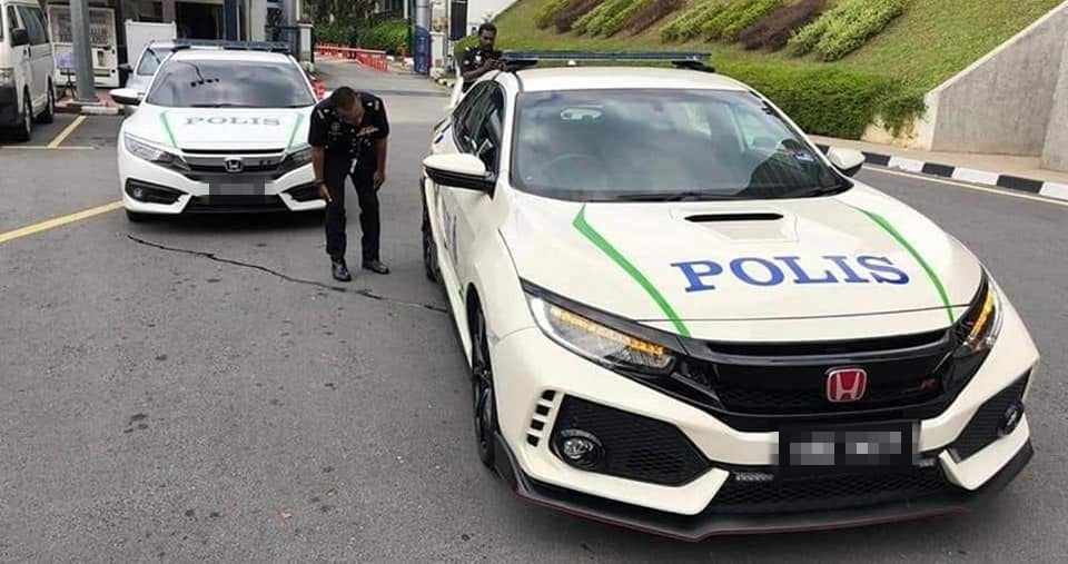 Rumours Suggest Honda Civic Type R is the Next Police Car ...