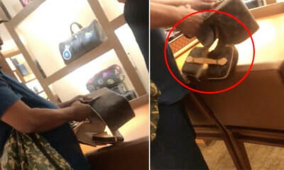 Man Cuts Open Lv Bag In Klcc Because The Staff Judges Him Based On His Clothes - World Of Buzz