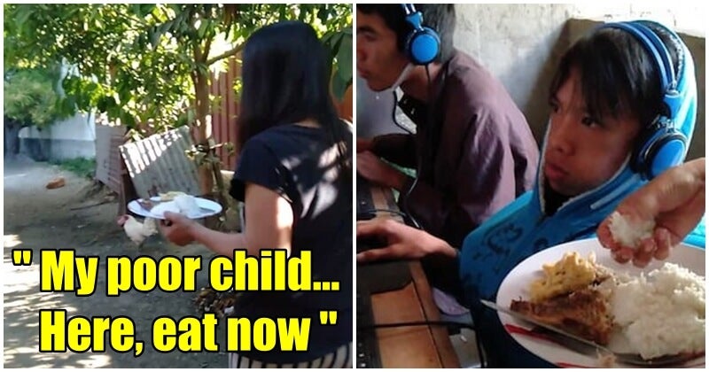 Mother Had to Feed Her Son Because He Won't Stop Gaming After 48 Hours - WORLD OF BUZZ