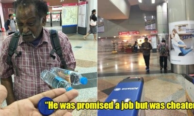 M'Sian Goes Viral For Helping Elderly Man Who Was Lost In Kl For 3 Days After He Was Cheated - World Of Buzz