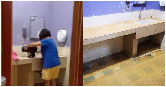 M'Sian Outraged At Woman Bathing Dog In (Place) R&Amp;R Despite Telling Her To Stop - World Of Buzz